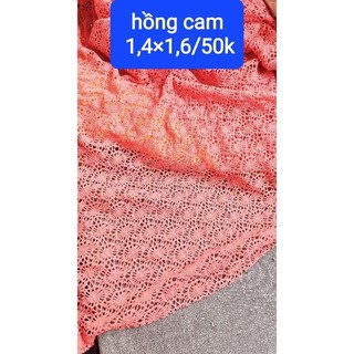 vải thun lưới hoa văn