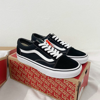 Giày vans vault old skool, giày vans đen vạch trắng nam nữ bản cao cấp. giày vans đen basic, full bill box