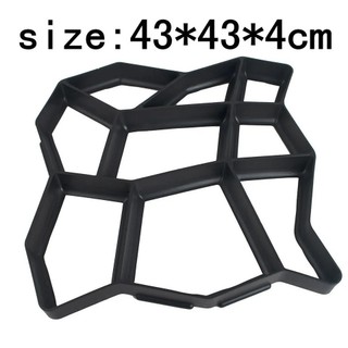 [KÍCH THƯỚC 43x43X4 cm] Khuôn đổ xi măng tạo hình đường đi sân nhà