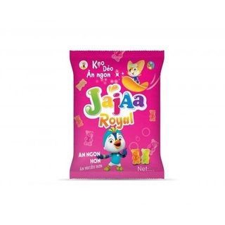 Combo 20 gói kẹo dẻo jajaa royal bổ sung vitamin c, canxi + d3 giúp con cao lớn hơn