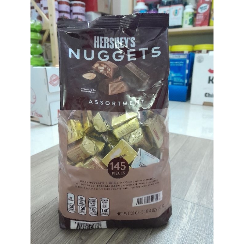 Kẹo Socola Hershey's Nuggets 145 viên 1.47kg của Mỹ