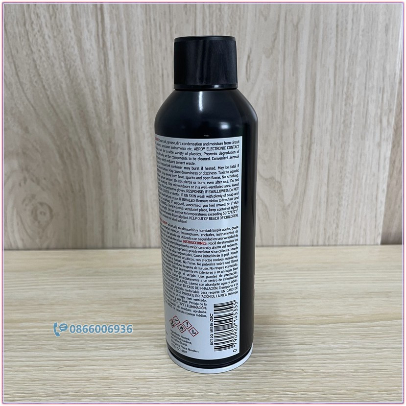 Chai xịt làm sạch bản mạch điện tử Abro Electronic Contact Cleaner