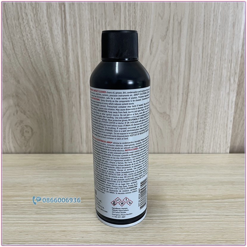 Chai xịt làm sạch bản mạch điện tử Abro Electronic Contact Cleaner