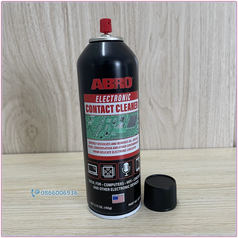 Chai xịt làm sạch bản mạch điện tử Abro Electronic Contact Cleaner