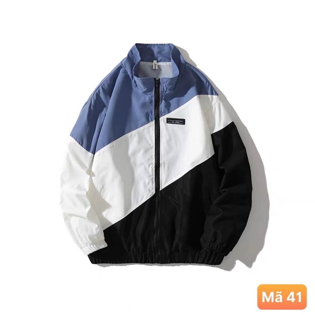 Áo khoác dù 2 lớp dày dặn Nam-Nữ , khoác gió phối 3 màu