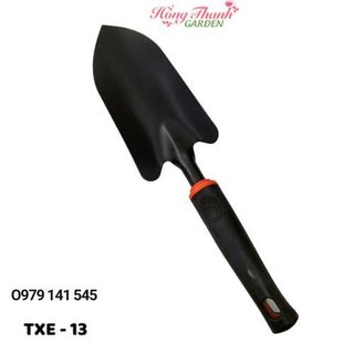 Xẻng làm vườn cán nhựa TXE-13 Hồng Thanh Garden
