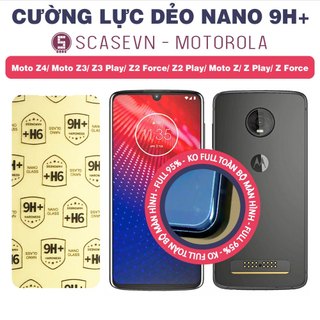 Cường lực dẻo nano trong suốt motorola moto z4/ moto z3/ z3 play/ z2 force/ z2 play/ moto z/ z play/ z force