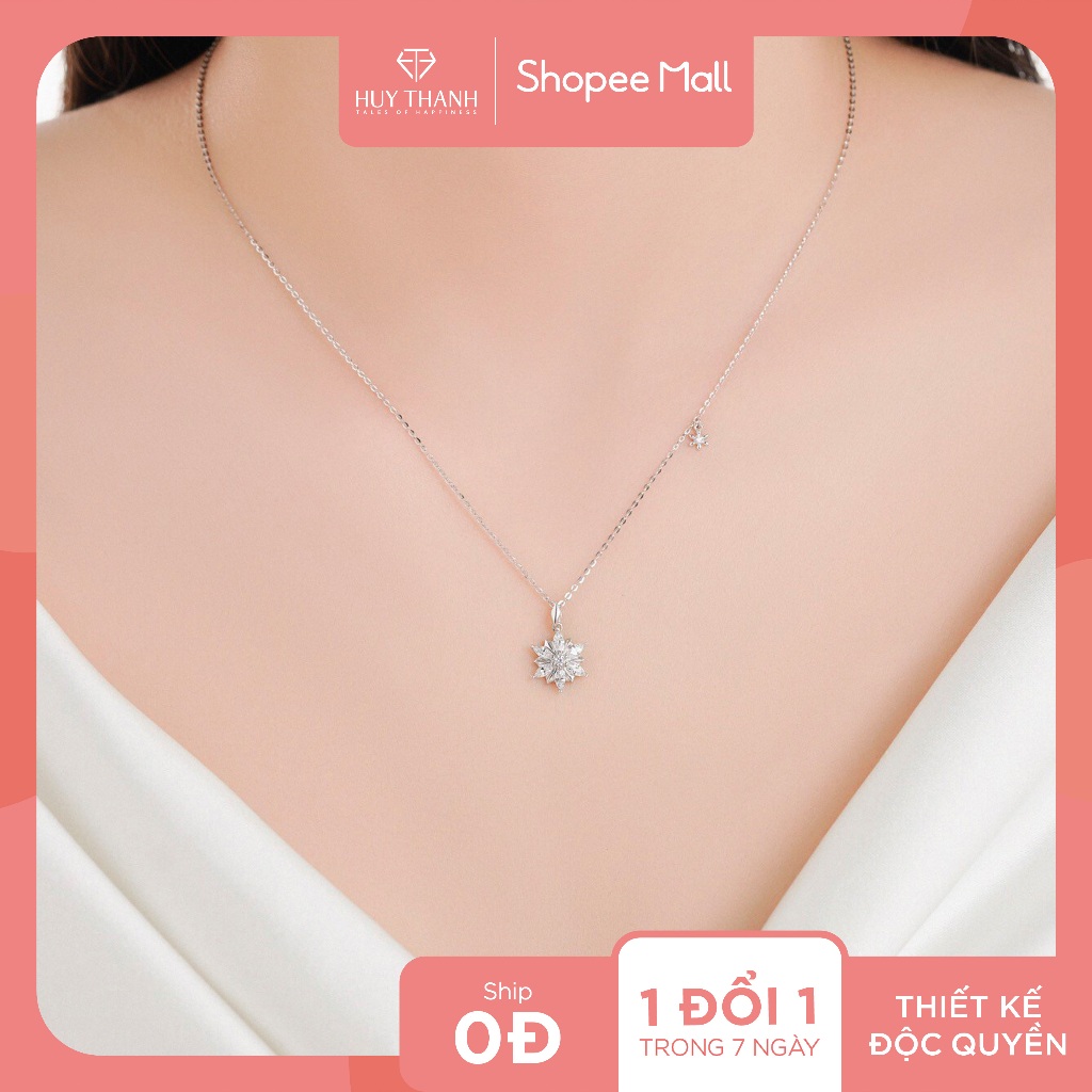 Dây Chuyền Vàng Tây 14k DCPTB366 Huy Thanh Jewelry