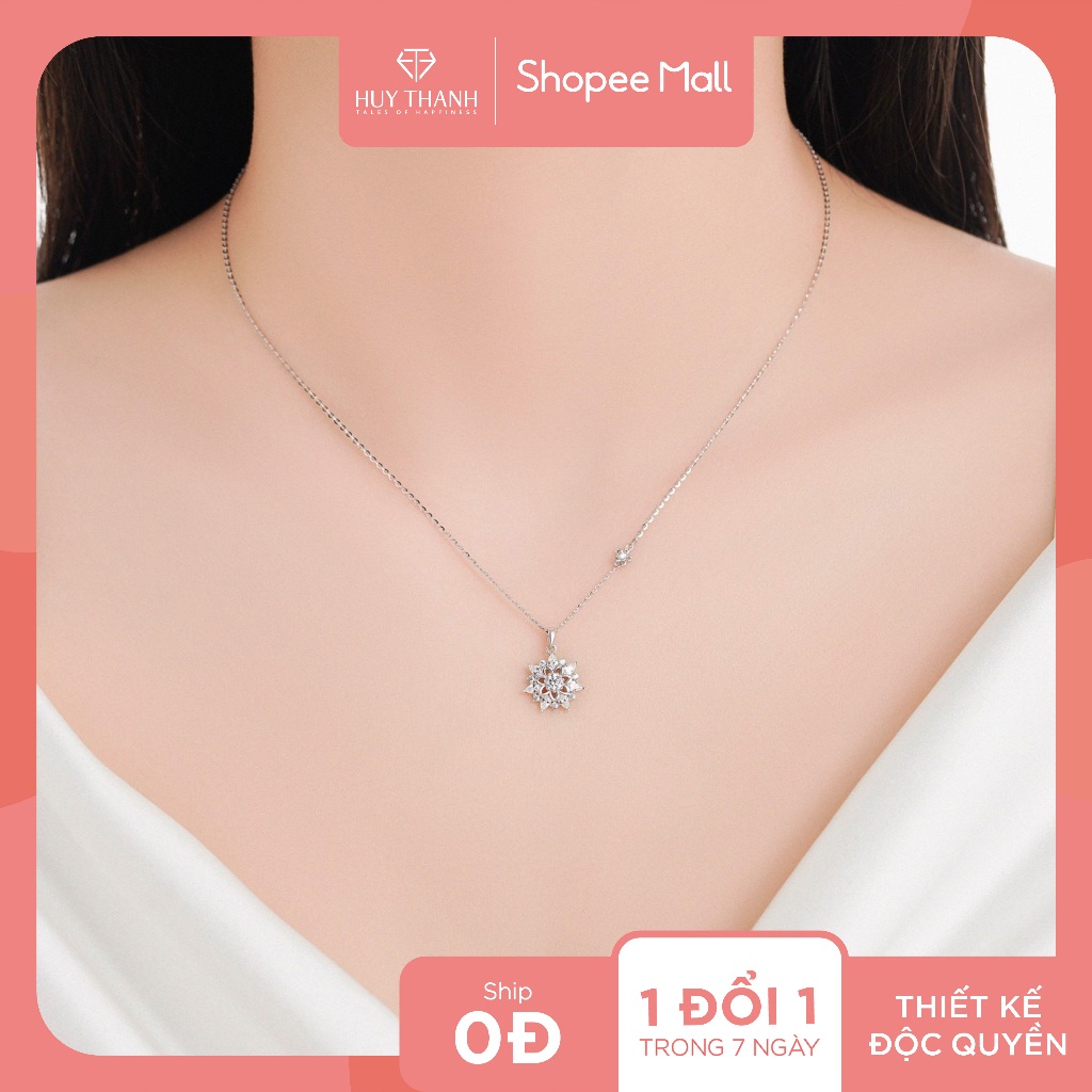 Dây Chuyền Vàng Tây 14k DCPTB365 Huy Thanh Jewelry