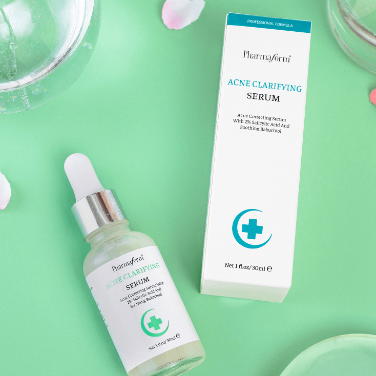 Tinh chất Pharmaform Acne Clarifying Serum 2% Salicylic Acid + 1% Zinc PCA 30ml