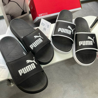[Authentic💯] Dép PUMA Softride Slide White Black 382111-01 * DÉP PUMA Black/Whte 382111-08 CHÍNH HÃNG QUAI NGANG SIÊU ÊM