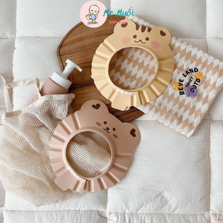 Mũ gội đầu cho bé chắn nước hình con vật đáng yêu -Memuoibabyshop