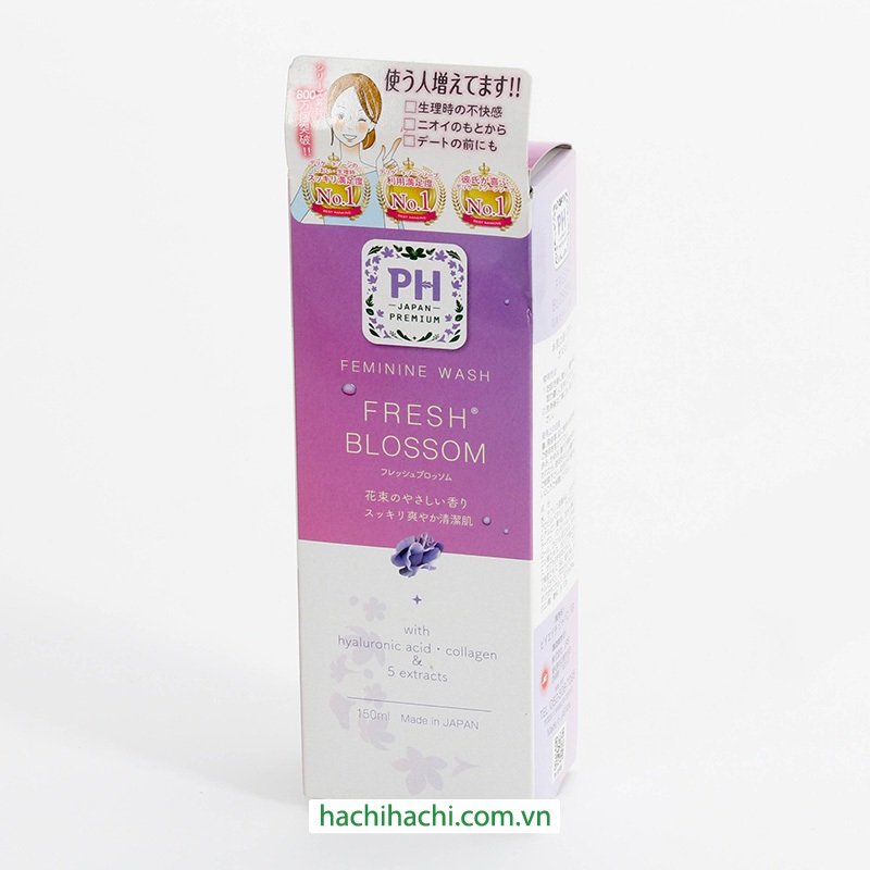 Dung dịch vệ sinh phụ nữ PH Japan hương hoa dịu nhẹ 150ml  - Hachi Hachi Japan Shop