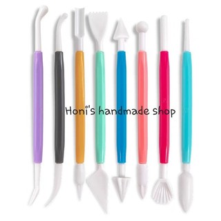 Bộ 8 cây 16 kiểu tạo hình đất sét handmade