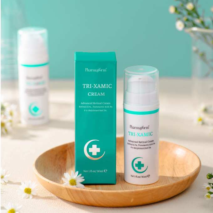 Kem dưỡng Tri-xamic Cream Pharmaform giảm thâm nám, nếp nhăn, chống lão hoá da 30ml