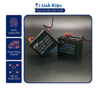 Tụ quạt 5uf dây cbb61 loại tốt.