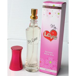 Nước hoa My Love hương thơm HỒNG PHẤN dụi nhẹ 35ml (MÀU HỒNG)