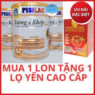 Sữa PISILAC XƯƠNG KHỚP 900G cho người loãng xương, đau nhức xương khớp, tiểu đường (KIDDY1234) - date luôn mới