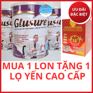 (Combo 2 lon) Sữa Tiểu đường PISILAC GLUSURE dành cho người bệnh tiểu đường và tiền tiểu đường - date luôn mới