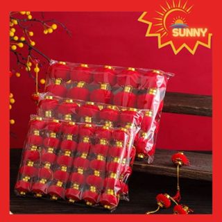 Sỉ 1 gói 30 chiếc lồng đèn đỏ mini trang trí tết,Phụ kiện decor tết 2024 đèn lồng treo cây cảnh mini hàng loại 1