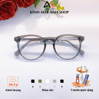  Kính tròn to thời trạng nhựa dẻo lõi kim loại 9112A 