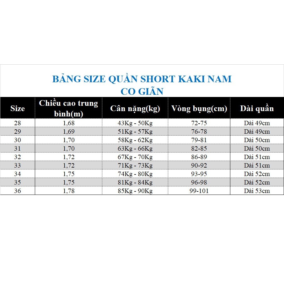 Quần short kaki nam trắng, đen thời trang đi biển du xuân 2024