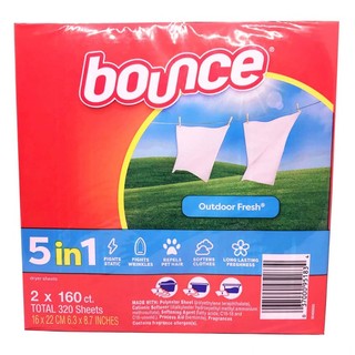 (Mẫu mới)Giấy Thơm Bounce Mùi Việt Kiều 5 in 1 - 160x2 tờ nhập Mỹ