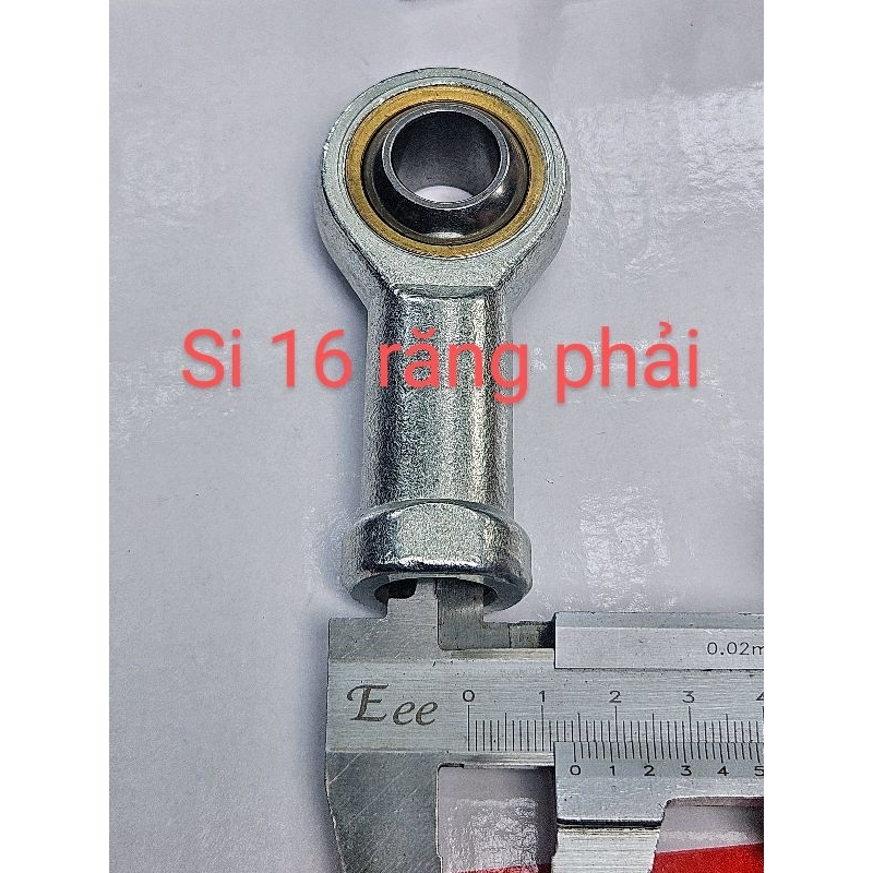 bạc đạn mắt trâu Si 16 T/k (R) Ren phải M*16x2.0