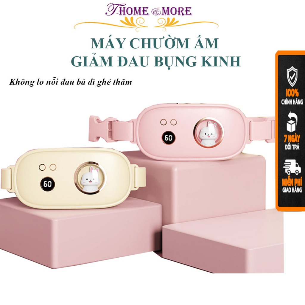 Máy massage chườm ấm giảm đau bụng kinh nguyệt quà tặng bạn nữ T-Home&More