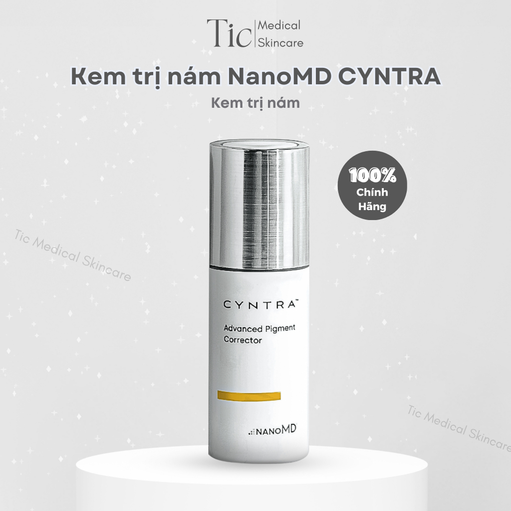 Kem Giảm Nám NanoMD Cyntra Advanced Pigment Corrector 20ml - Tic Medical Skincare
