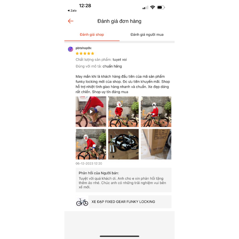 XE ĐẠP FIXED GEAR FUNKY LOCKING