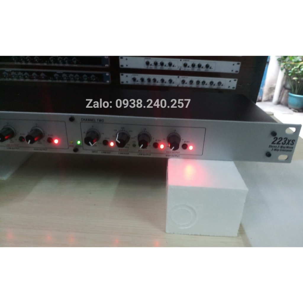 Crossover Dbx 223xl,223xs hàng loại 1 cao cấp cho ra âm thanh chuyên nghiệp