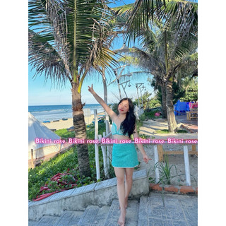 BIKINI LEN MÓC XANH KHOÉT HÔNG MIE