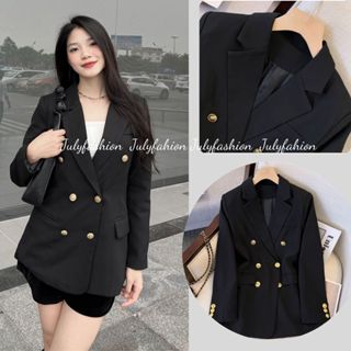 Áo vét nữ Hàn Quốc  cao cấp đệm vai. Áo khoác blaze 216
