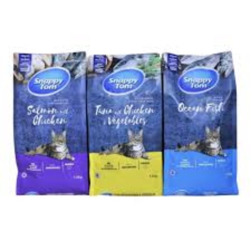 (FREESHIP) Hạt mèo Snappy Tom Chiết 1kg đủ vị