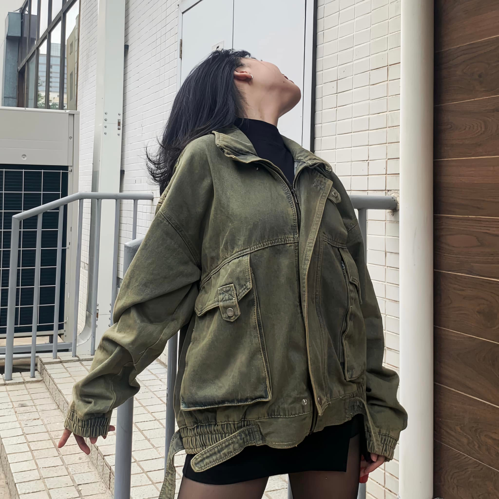 Áo Khoác PILOT  - PILOT DENIM JACKET SS23 - Hungocb Studio