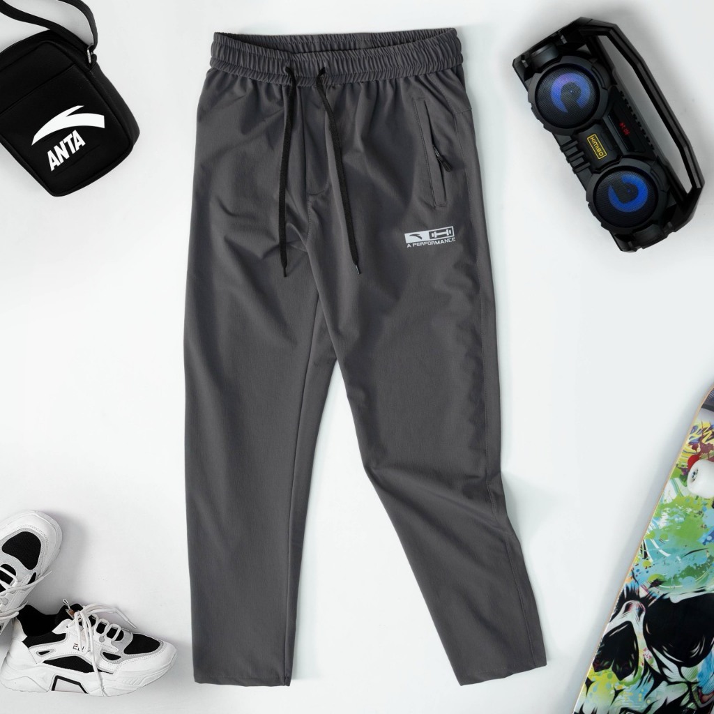 Quần gió nam chất gió cao cấp co dãn nhẹ, quần gió ANTA chất gióco dãn 4 chiều Nhiều Mẫu Mới Nhất Năm 2023