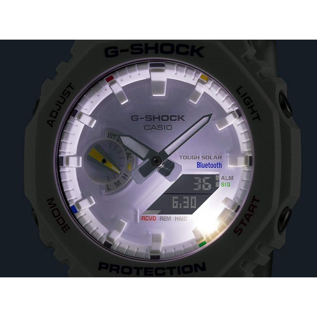 Đồng hồ Nam dây nhựa Casio G-Shock GA-B2100FC-7ADR chính hãng bảo hành 5 năm Pin trọn đời