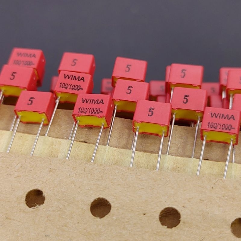 Tụ Wima 100pF, 100p, 101 1000V FKP2