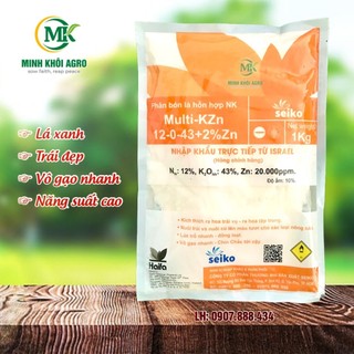 Phân bón multi kzn 12-0-43 - gói 1kg