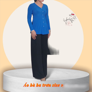 áo bà ba TRƠN SIZE 2 (50-55KG)-áo lẻ không kèm quần