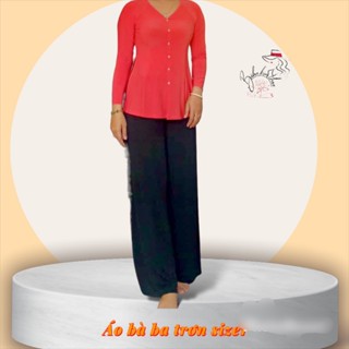 áo bà ba TRƠN size nhỏ số 1(40-50KG)-áo không kèm quần