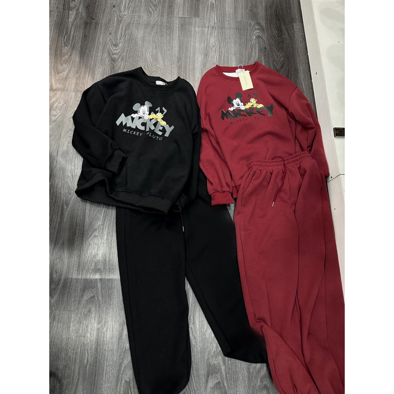 Bộ nỉ micky 4 màu