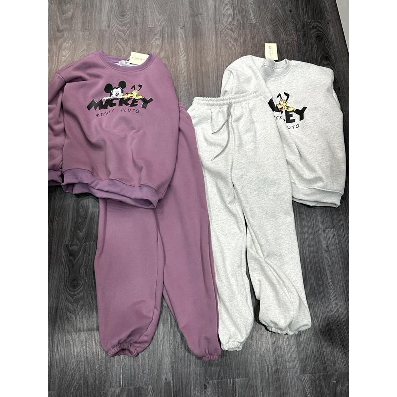 Bộ nỉ micky 4 màu