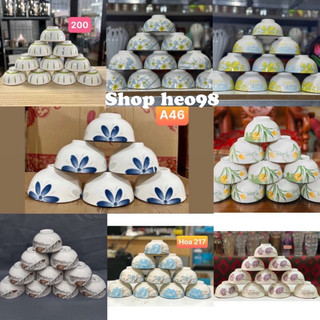 Bộ 10 Bát ăn cơm phong cách hàn quốc cao cấp
