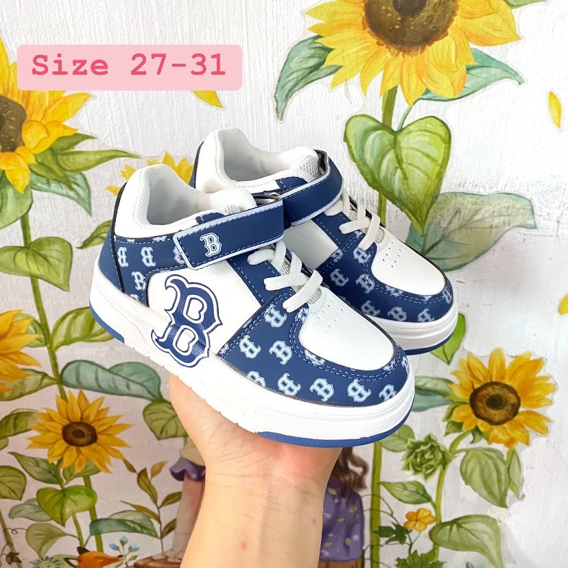 Giày thể thao bé trai in chữ B mã V816