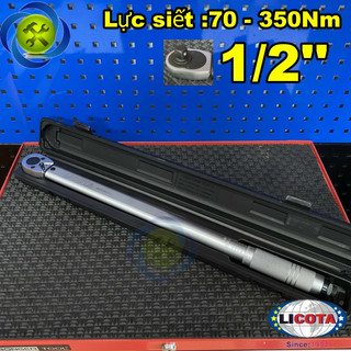 Cần siết lực 1/2 lực siết 70-350nm licota aqt-n4350 dài 600mm