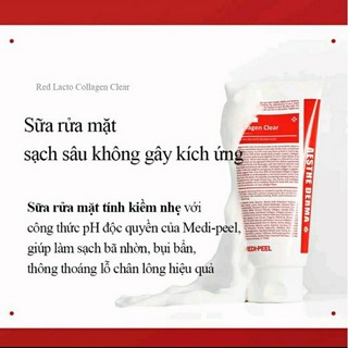 Sữa rửa mặt Medipeel Collagen Clear