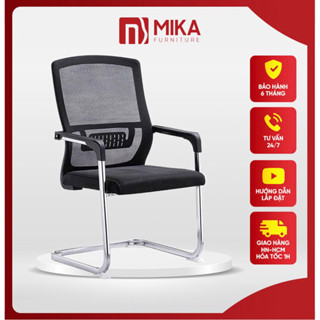  Ghế Văn Phòng Chân Quỳ Lưng Trung Ghế Phòng Họp Khung Thép Siêu Bền Lưng Lưới Thoáng Mát 