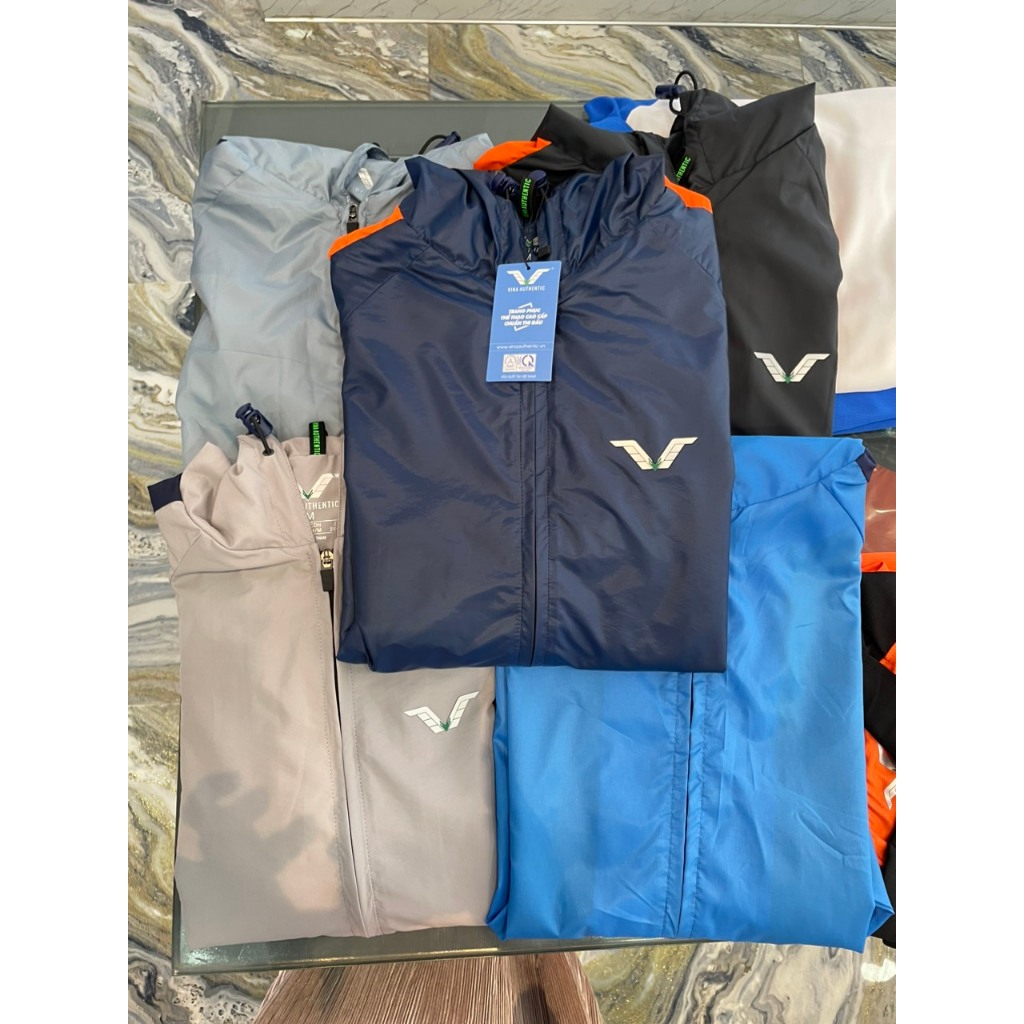 Áo Khoác Gió Nam Nữ Vải Dù Có Mũ May 2 Lớp, Lót Lưới Dày Dặn Thoáng Mát Hàng Cao Cấp  AKV04 HÀNG CÔNG TY